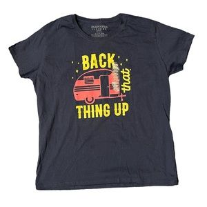 Trailer Mobile Home RV Life Back That Thing Up T-Shirt Size 2XL